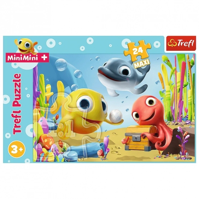 Puzzel Trefl MiniMini MAXI peștișor 24 piese