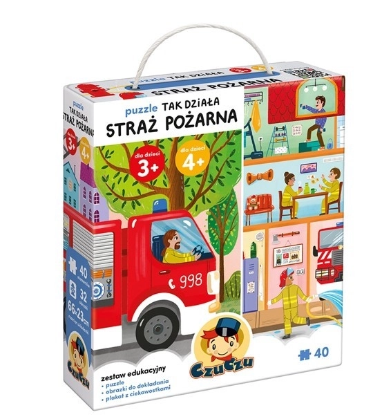 Puzzle cum funcționează pompierii