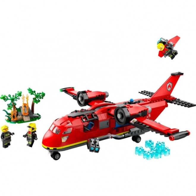 Avion de salvare pompieri LEGO City