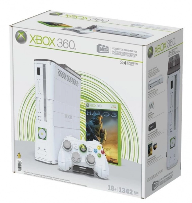Mega Set de Construcție Consola de Jocuri Xbox 360