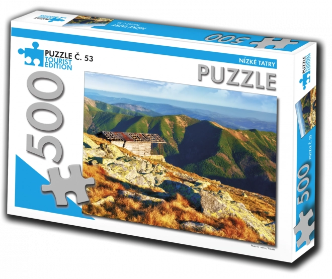 Puzzle ediție turistică Nízke Tatry 500 piese