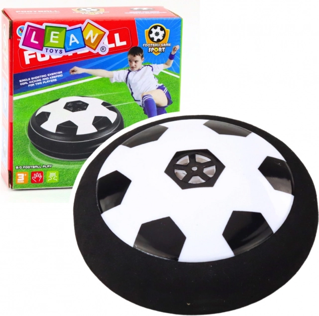 Minge Hover Hoover Ball plutitoare magică 9 cm alb-negru