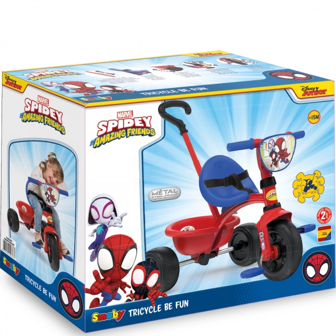 Tricicletă Be Fun Spidey de la Smoby