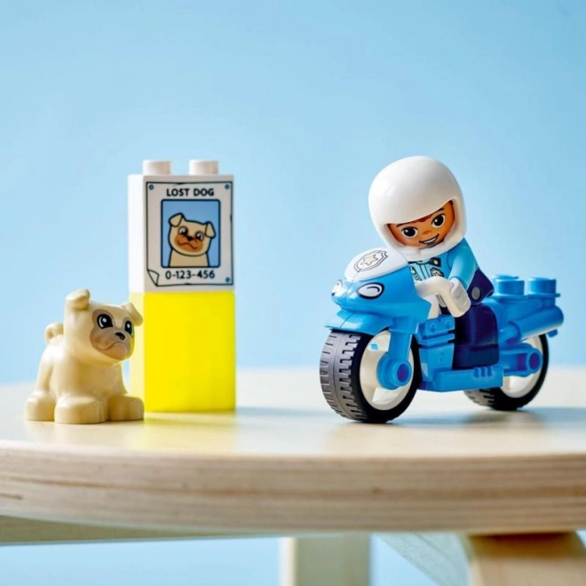 Motocicletă poliție LEGO DUPLO Town