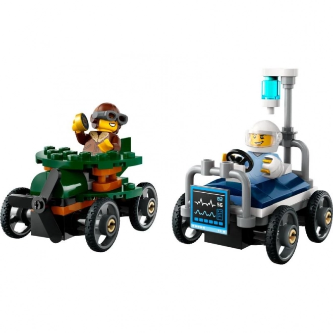 Lego City Set de curse: Avion vs Pat de spital