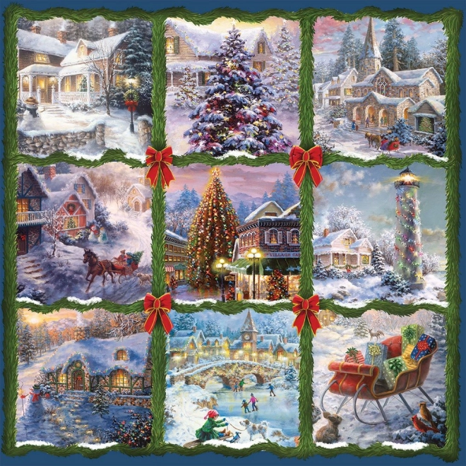 Puzzle de Crăciun 1000 de piese