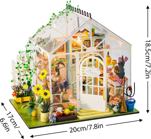 2Kids Toys miniatura căsuței Altan înflorit