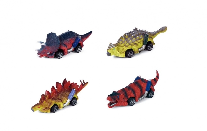 Mașinuță Dino cu funcție pull back