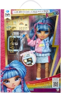Rainbow High Jr. High păpușa Skyler Bradshaw – cântăreață rock cu microfon