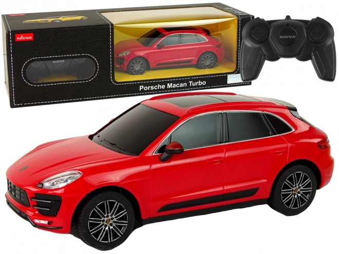 Mașină R/C Porsche Macan Turbo 1:24 Rastar – Roșu