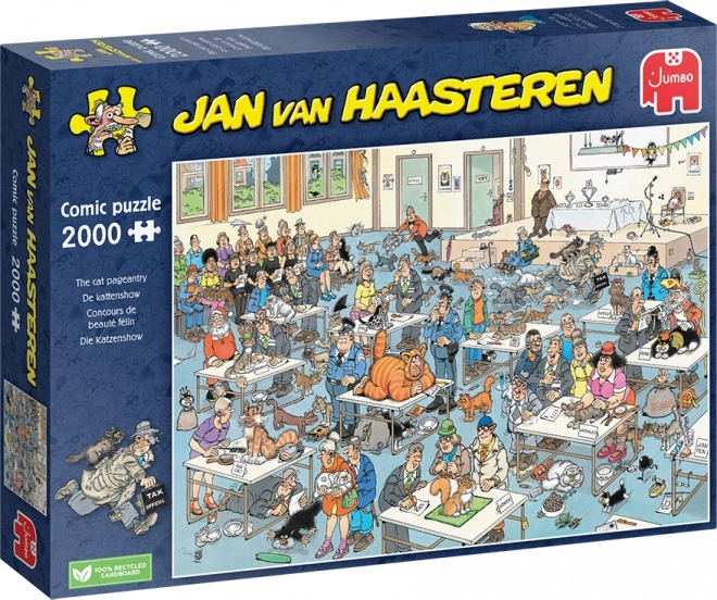 Puzzle JUMBO JvH Paradă de pisici 2000 piese
