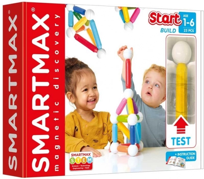 Set start constructie magnetica SMARTMAX, 23 piese