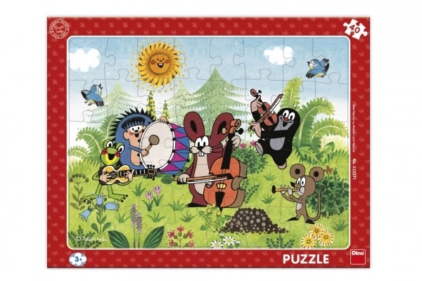 Puzzle Dino Krtek și trupa