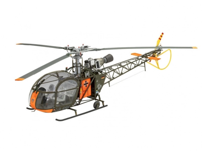 Elicopter model Alouette II 1/32