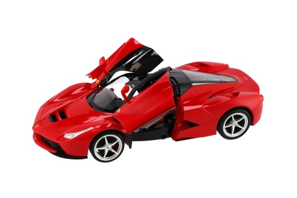 Mașină cu telecomandă FERRARI LAFERRARI 1:14 cu uși funcționale, 2,4 GHz, RASTAR, roșie