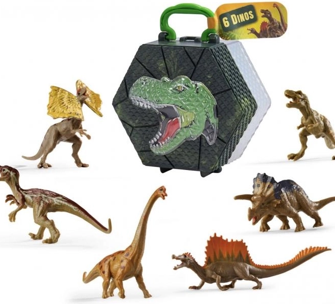 Figurine dinozauri 8-9 cm, set 6 buc