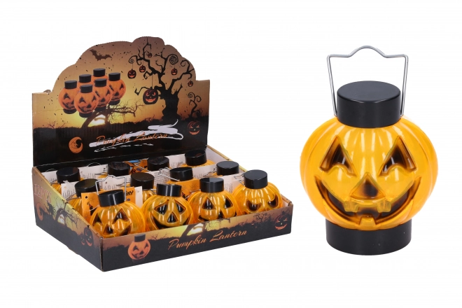 Dovleac luminos de Halloween 8x7 cm