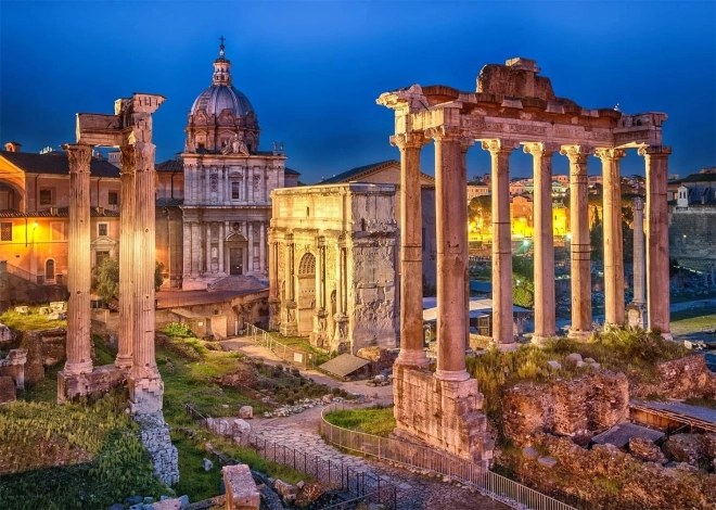 Pictura cu diamante Forumul Roman