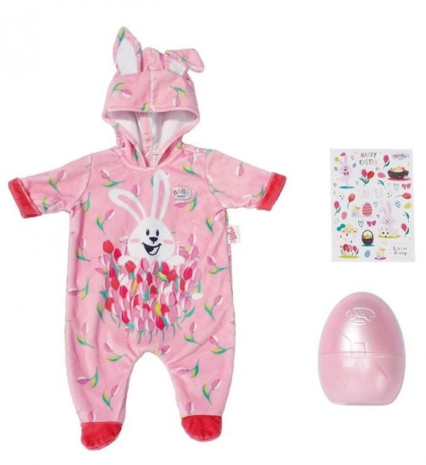 BABY born Ou de Paște cu costumaș și autocolante