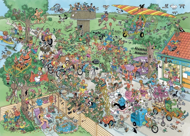Puzzle Zahradní observatoriu Jan Van Haasteren 1000 piese