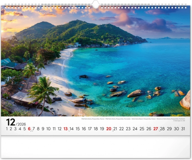 Calendar de perete Marea 2026