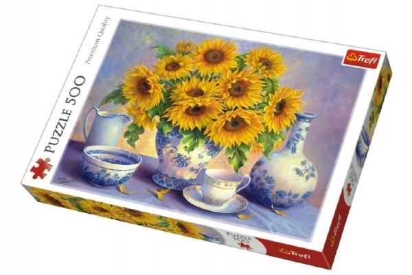 Puzzle floarea-soarelui 500 piese