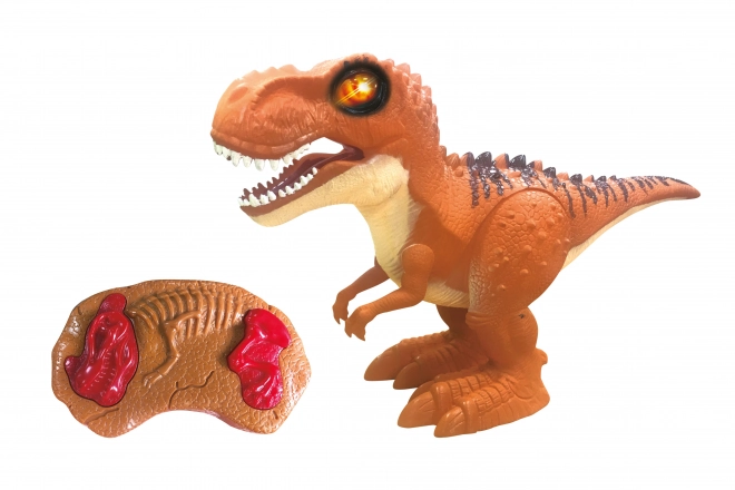 Dinozaur T-rex RC cu telecomandă 31 cm