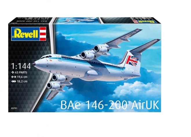 Model de plastic Bae 146 RJ85 1/144