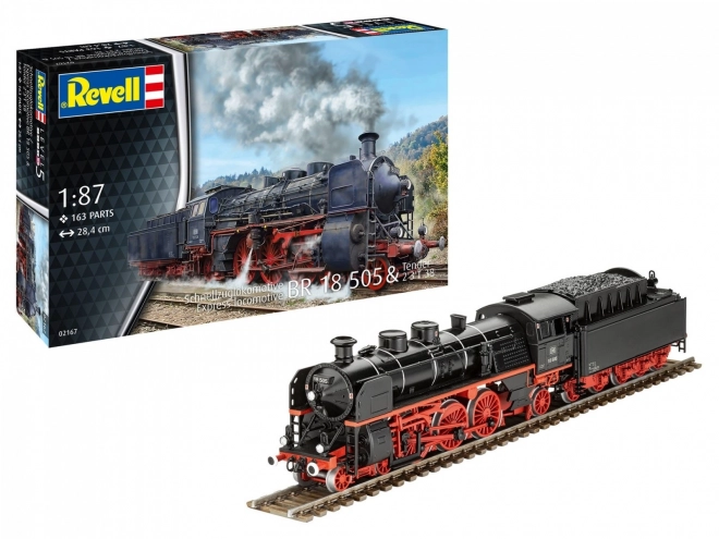 Model de asamblat locomotiva BR18 de epocă