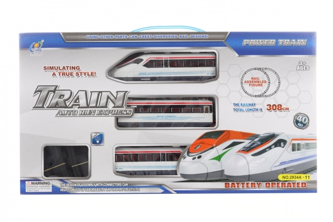 Set tren electric 308 cm