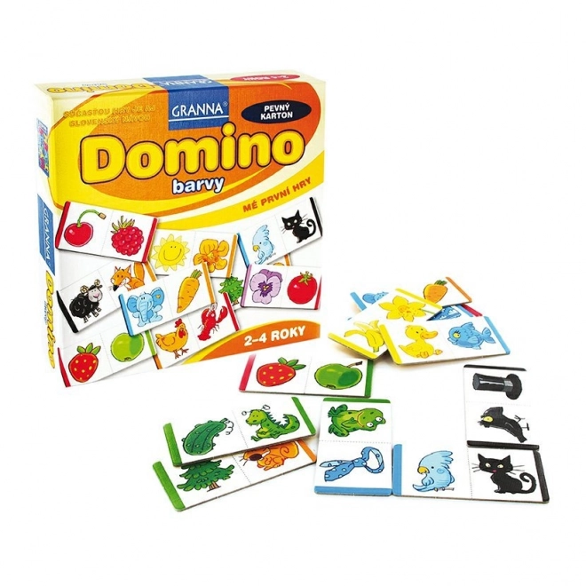 Domino culori pentru copii