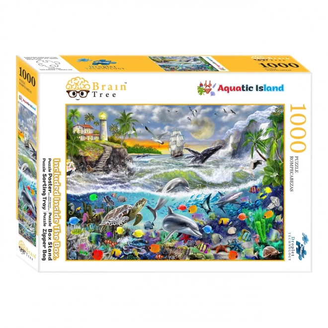 Puzzle Brain Tree insula de coastă 1000 piese