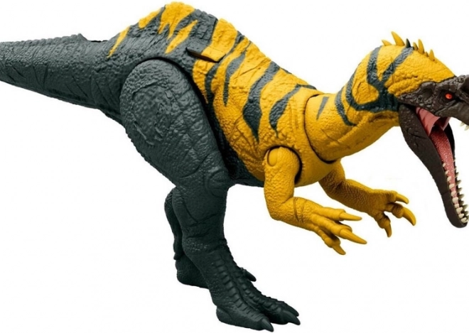 Figurină dinozaur Ceratosuchops Jurassic World cu răget sălbatic și părți mobile