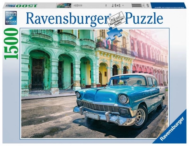 Puzzle mașină cubaneză 1500 piese