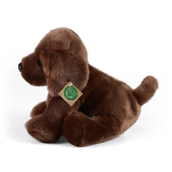 Câine labrador din pluș așezat Rappa ecologic