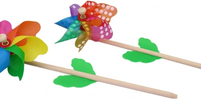 Vârtelniță de 14 cm cu băț de lemn, 3 tipuri