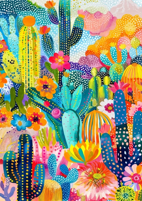 Puzzle Lumea cactusului 1000 de piese