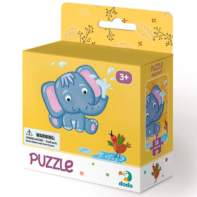 Puzzle DODO elefant 16 piese