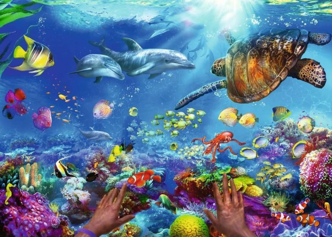 Puzzles RAVENSBURGER pentru snorkeling 1000 piese