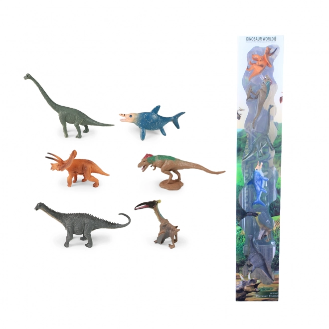 set plastic dinozauri 6 bucăți