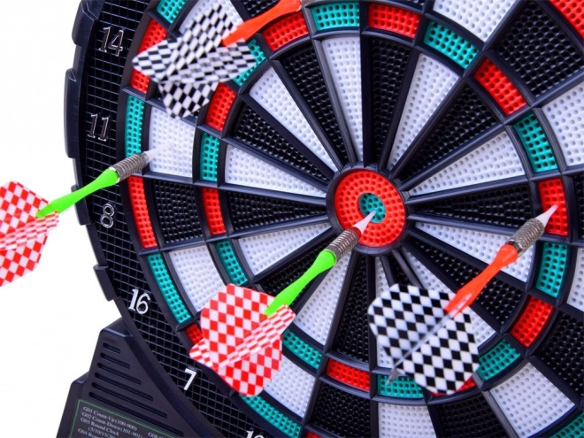 Ţintă electronică pentru darts cu 18 jocuri