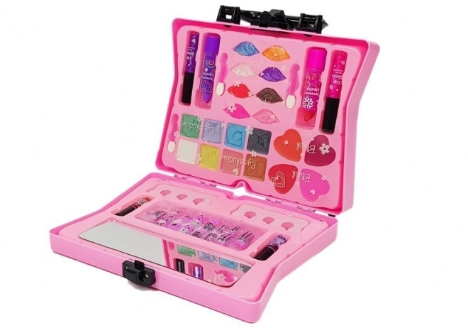 Valiză cu cosmetice pentru fetițe