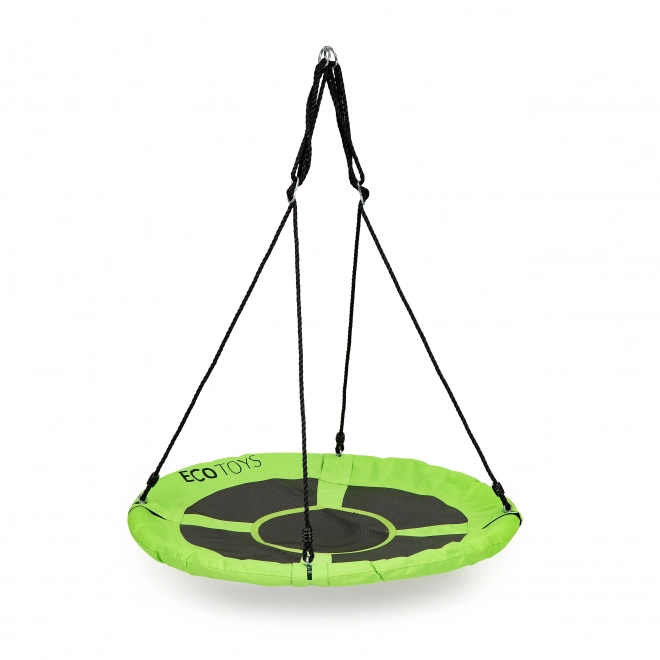 Leagăn de grădină cuib de barză 100cm ECOTOYS verde