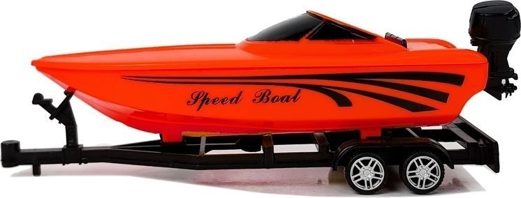 Barcă roșie pentru aventuri acvatice