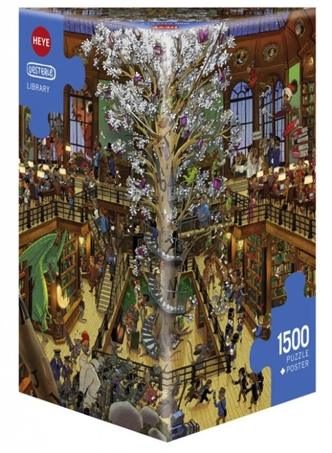 Puzzle bibliotecă 1500 piese