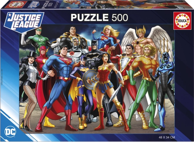 Puzzle Liga Justiției 500 Piese