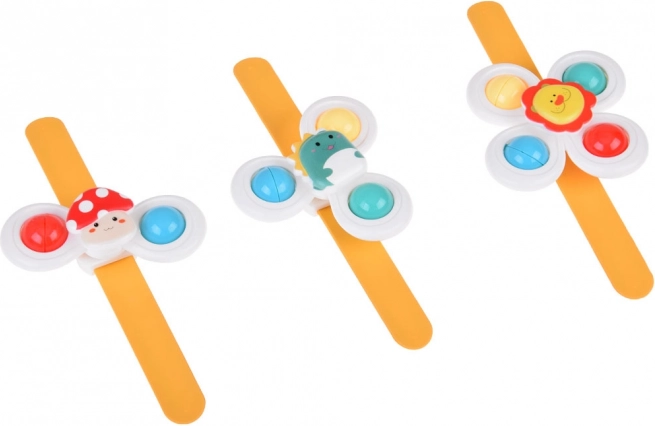 Fidget spinner colorat pentru copii