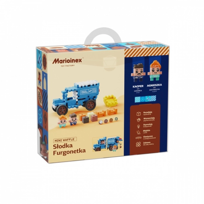 Mini Waffle - furgoneta dulce Wedel 100 de piese