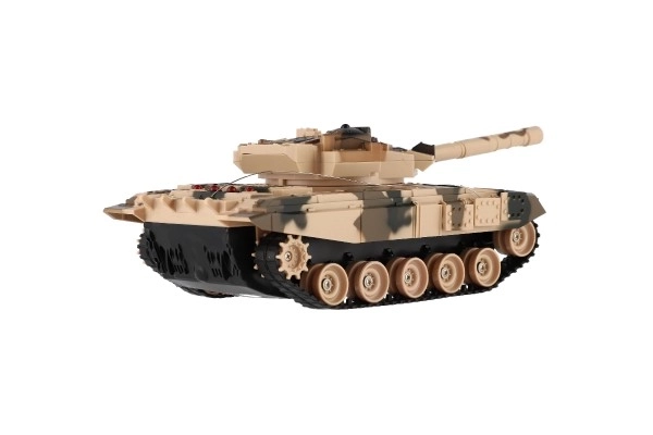 Tank RC din plastic cu sunet