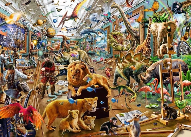 Puzzle Ravensburger Haos în galerie 1000 piese